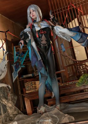 咬一口兔娘 – 原神 申鹤
