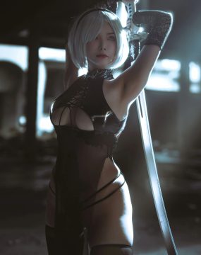 秋和柯基(夏小秋秋秋) 2B (Nier Automata)