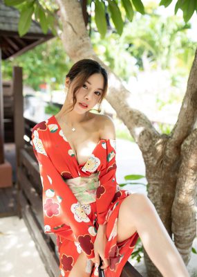 魅妍社 VOL.326 沈佳熹 &鲜艳的和服