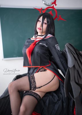 Hane Ame 雨波写真 – 蔚藍檔案-羽川蓮實