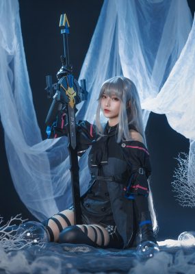 网红COS 铁板烧鬼舞w – 斯卡蒂