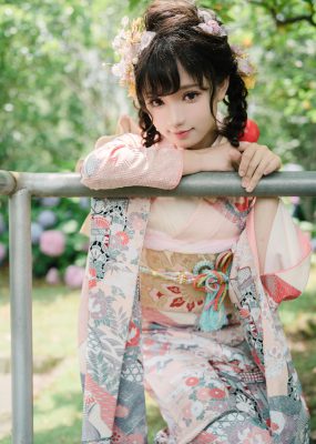 花柒Hana – 绣球花和服