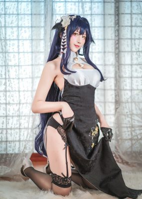 网红COS 九曲Jean – 吾妻旗袍