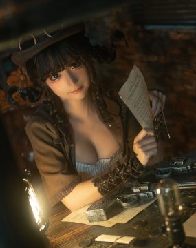 网红COS 蠢沫沫 – 蒸汽少女