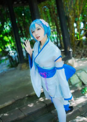 人气Coser二佐Nisa – 蕾姆幼年