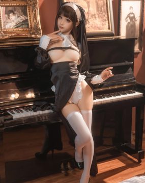 网红COS 蠢沫沫 – 仆-修女