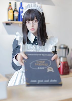 斗鱼米线线sama – 女仆长裙