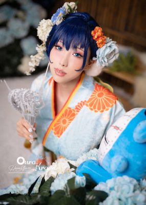 Hane Ame 雨波 – Hololive Kronii 時間 Kimono