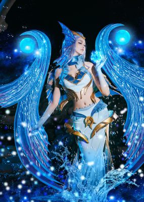 人气coser戚顾儿MIKI 王者荣耀 武则天海洋之心
