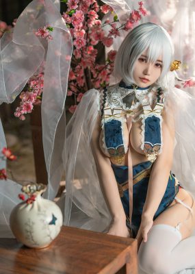 网红COS 小仓千代w – 天狼星旗袍