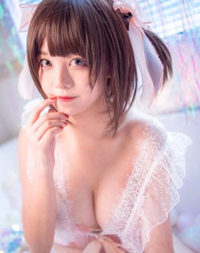 萌系小姐姐蜜汁猫裘 粉色私房