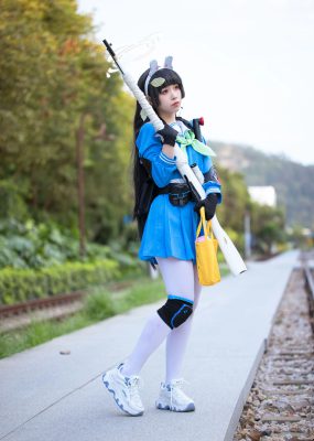 网红COS G44不会受伤 – 霞沢美游