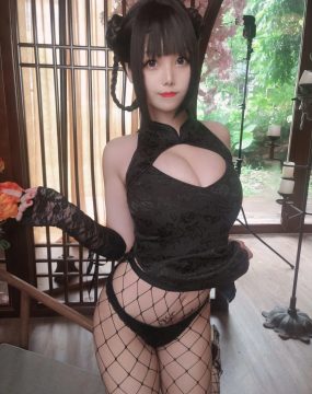 萌系小姐姐蜜汁猫裘 – 皮衣舞娘