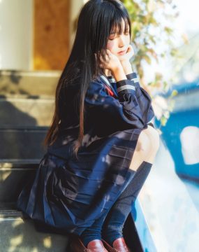 桜桃喵《(小少女)黑色水手服》