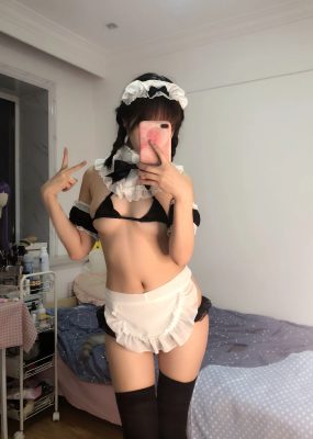 网红COS 雯妹 自拍本（1号本）女仆