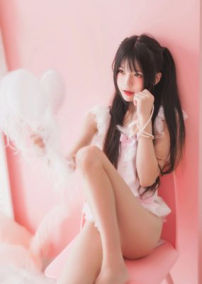 桜桃喵 冬眠系列 粉色浴缸