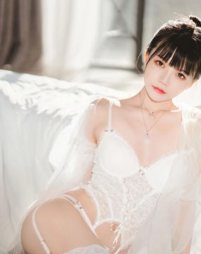 桜桃喵 – 白纱糖02