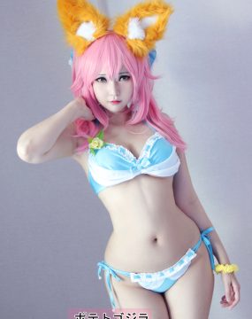 Coser小姐姐Potato Godzilla – Tamamo Bikini
