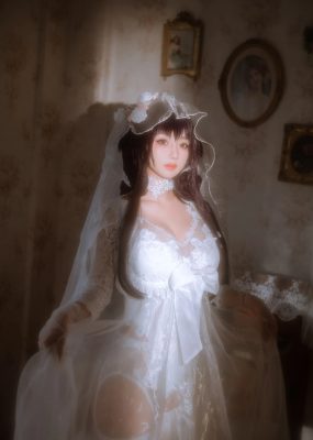 白嫩美少女鬼畜瑶 – 婚纱