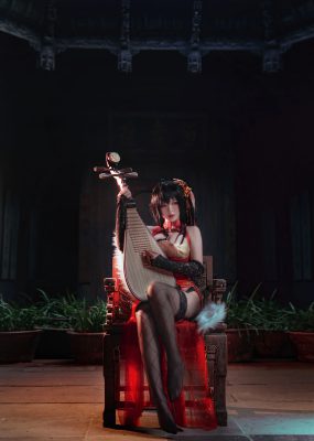 半半子 – 大凤旗袍