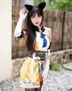 秀人网 No.7231 林星阑 豹纹内衣安吉旅拍