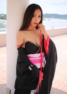 moa小姐《日本和服主题》 美媛馆 Vol.136