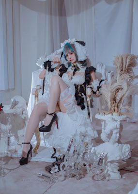 人气Coser二佐Nisa – 碧蓝柴郡
