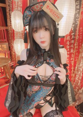微博妹纸霜月shimo – キョンシーちゃん自撮り