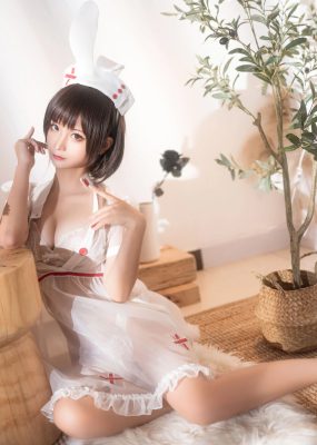 网红COS 蠢沫沫 – 透明护士