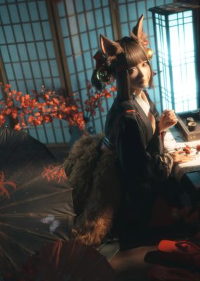 网红COS 蠢沫沫 – 小赤城
