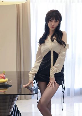 秀人网 No.6929 玥儿玥er 魅惑黑丝广州旅拍
