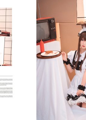 可爱人气Coser面饼仙儿 – 阿米驴女仆