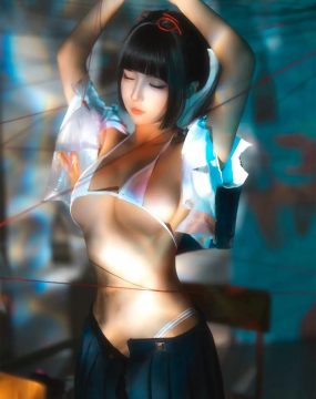 蠢沫沫 – 梦鱼-小豹子-兔女郎-香菱女仆