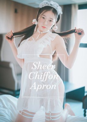 [DJAWA] PIA – Sheer Chiffon Apron