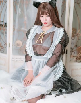轩萧学姐 – 透明女仆