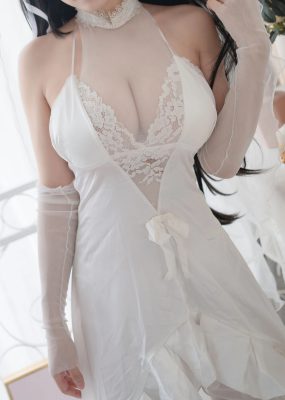网红COS 小仓千代w – 爱宕婚纱