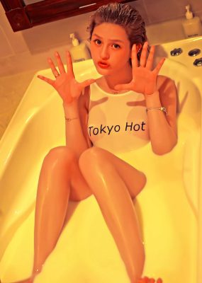 史雯Swan《Tokyo Hot湿身+蕾丝内衣》 嗲囡囡 Vol.037