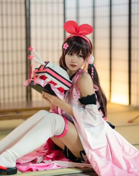网红COS 小仓千代w – Kizuna_AI绊爱