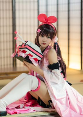 网红COS 小仓千代w – Kizuna_AI绊爱