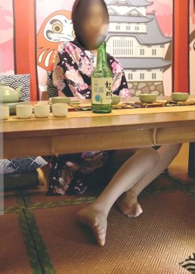 微密圈 酒酒老师 – 和服与丝，沉静冶艳