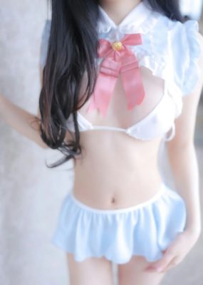 秀人网 No.7134 幼幼 蓝色卡哇伊性感写真