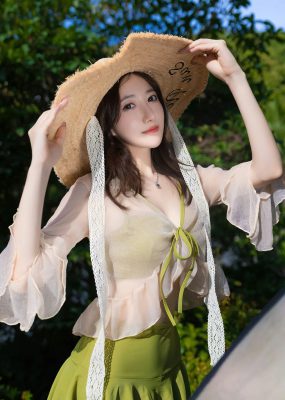 秀人网 No.7189 鱼子酱Fish 泰国户外旅拍