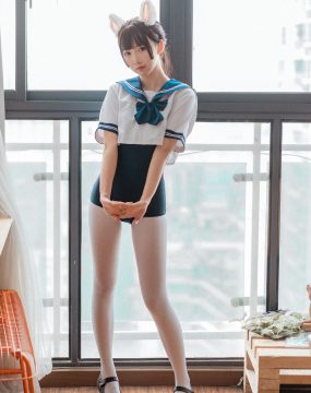 可爱人气Coser面饼仙儿 – 水手服 死库水