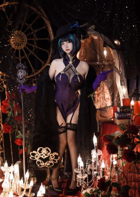 人气Coser二佐Nisa – 柴郡 音乐绚烂