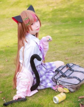 网红COS G44不会受伤 – 酒吞童子
