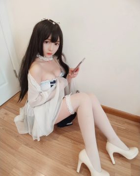 二次元美女古川kagura 白丝