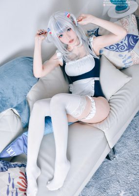 Ely_eee(ElyEE子) – Gura Swimsuit