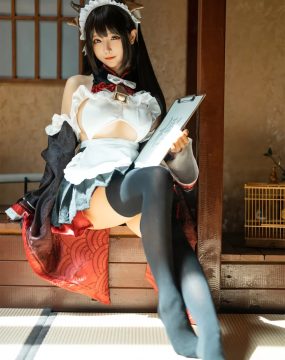 蠢沫沫 – 甘雨-猫猫-牛牛女仆
