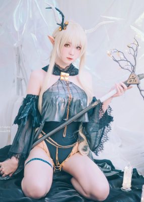 微博妹纸霜月shimo – 明日方舟 闪灵