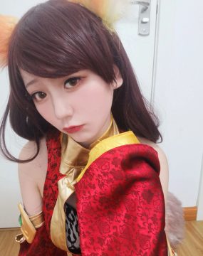 网红COS 弦音sic – 王者荣耀 妲己 试妆
